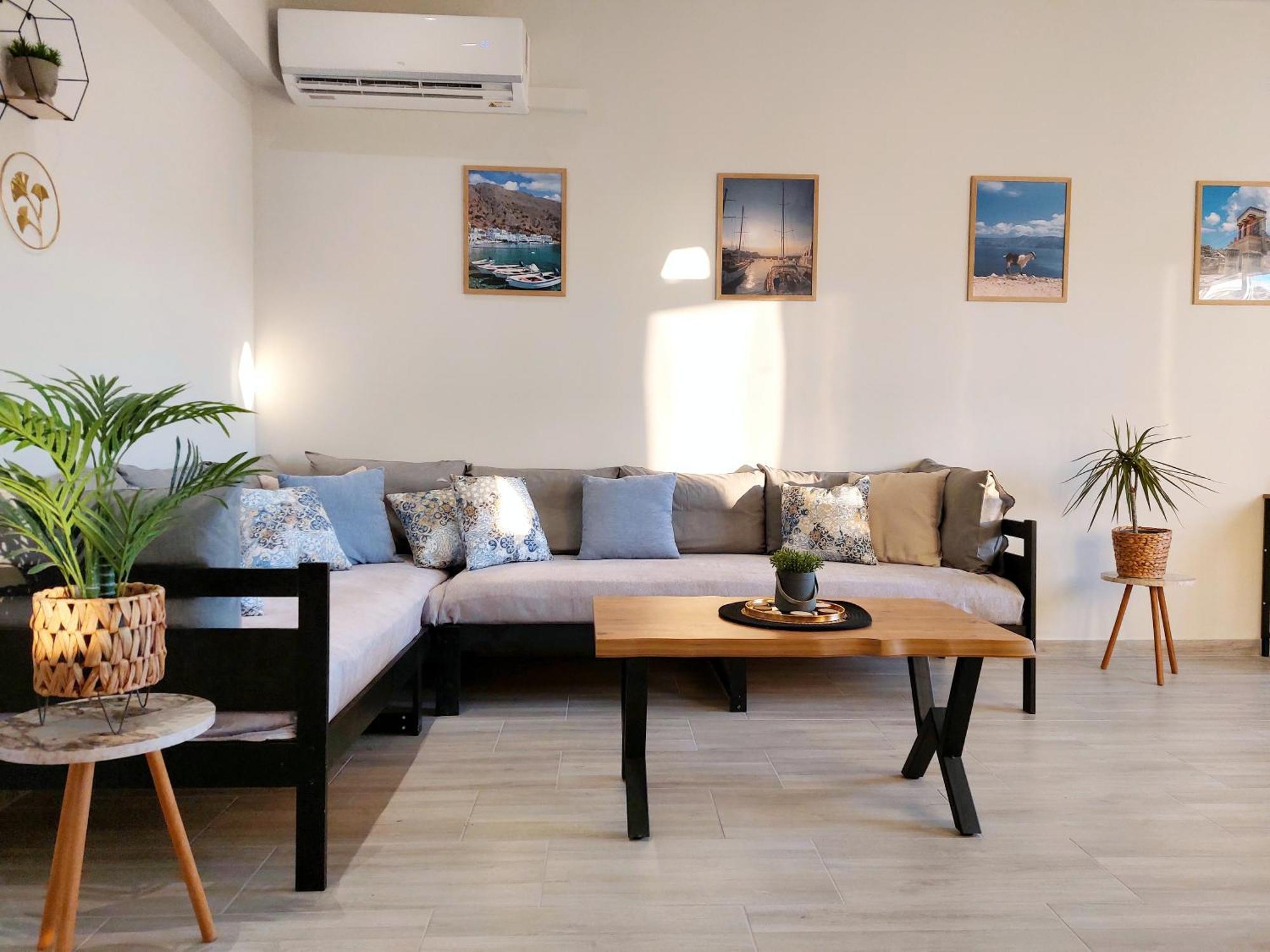Holiday House Heraklion Deluxe Bagian luar foto
